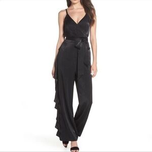 Ali & jay side ruffle jumpsuit, small